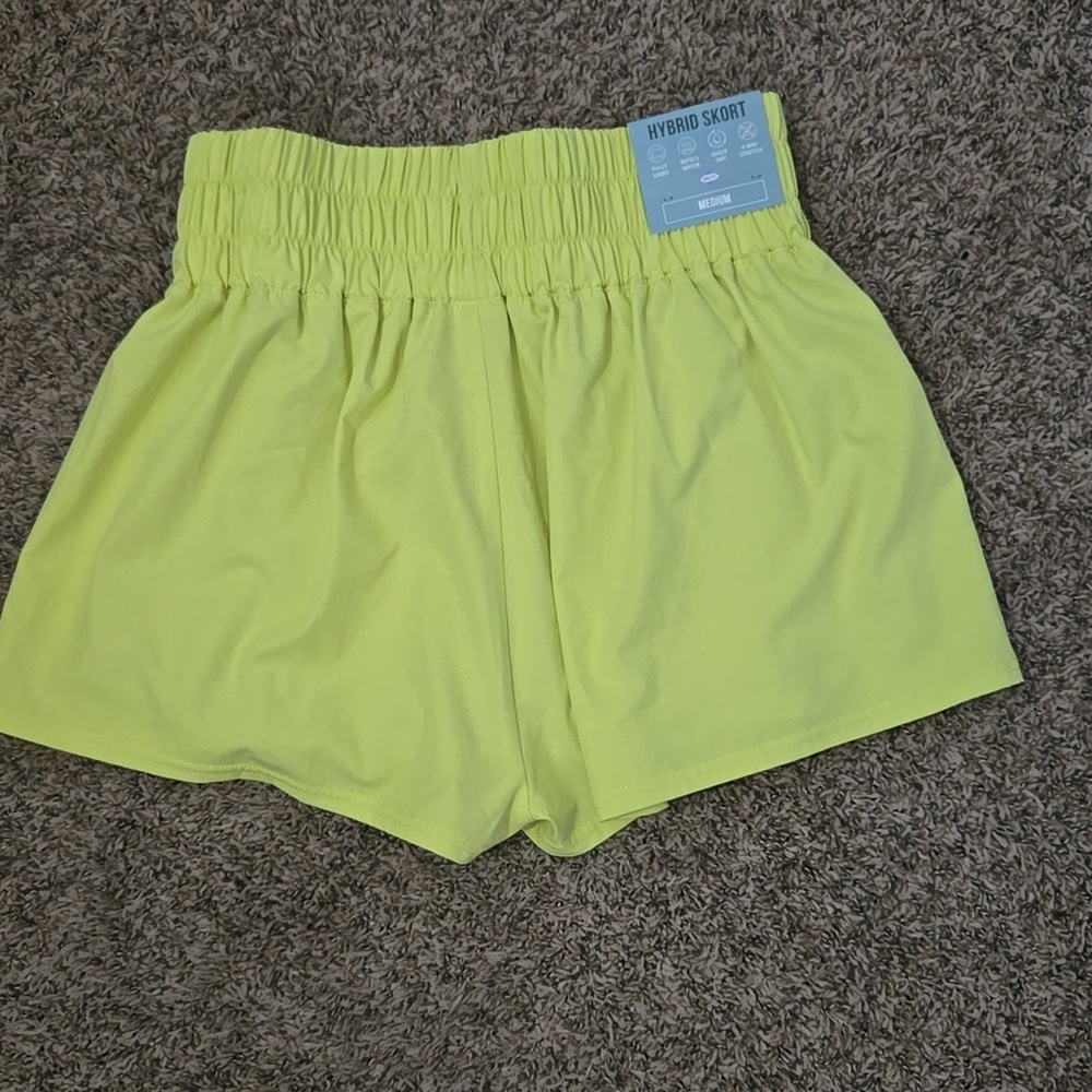 Tennis Skort Lime Green Pickleball High Waist Activeweae Athletic Size Med NWT - Picture 6 of 16
